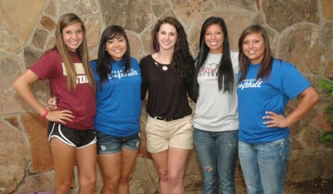 Lady Mustangs sign five to area colleges