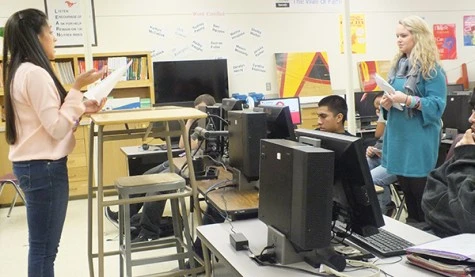 Sports Marketing students “Meet the Press”