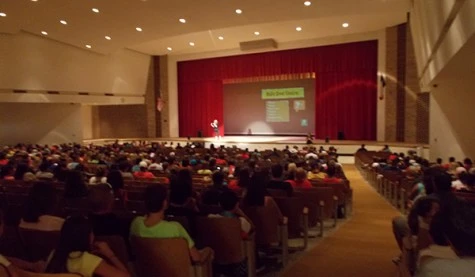 Freshmen “bridge” to high school