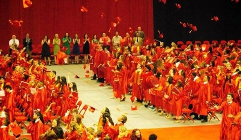 Class of 2014 “waves” goodbye